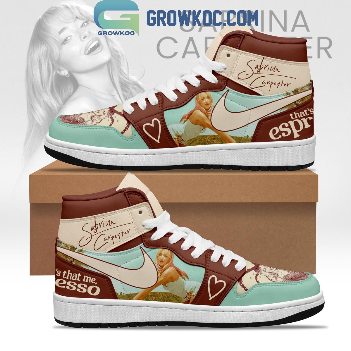 Ideafootwear Sabrina Carpenter AJ1 High Sneakers Shoes For Men And Women 2