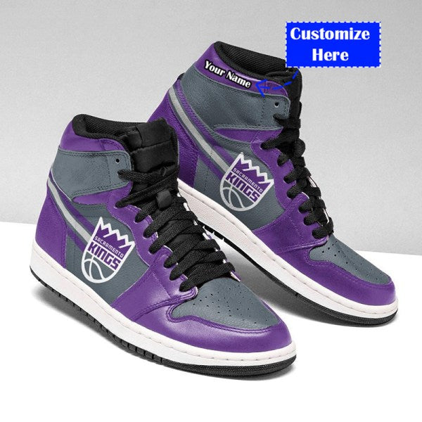 Ideafootwear Sacramento Kings NBA AJ1 High Sneakers Shoes For Men And Women 5