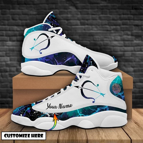 Ideafootwear Sagittarius Zodiac AJ13 Sneakers Shoes For Men And Women 1