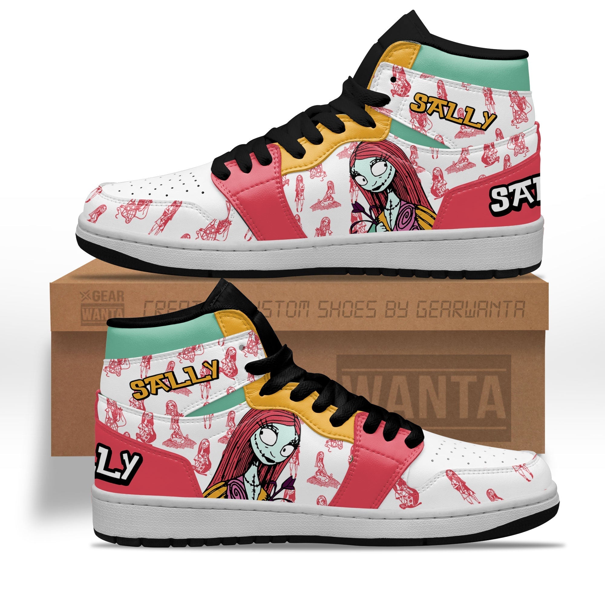 Ideafootwear Sally AJ1 High Sneakers Shoes For Men And Women 1
