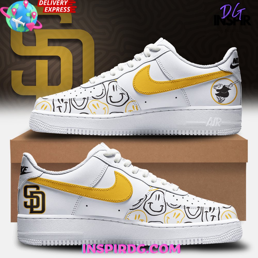 Ideafootwear San Diego Padres Air Low-Top Sneakers Shoes For Men And Women 6