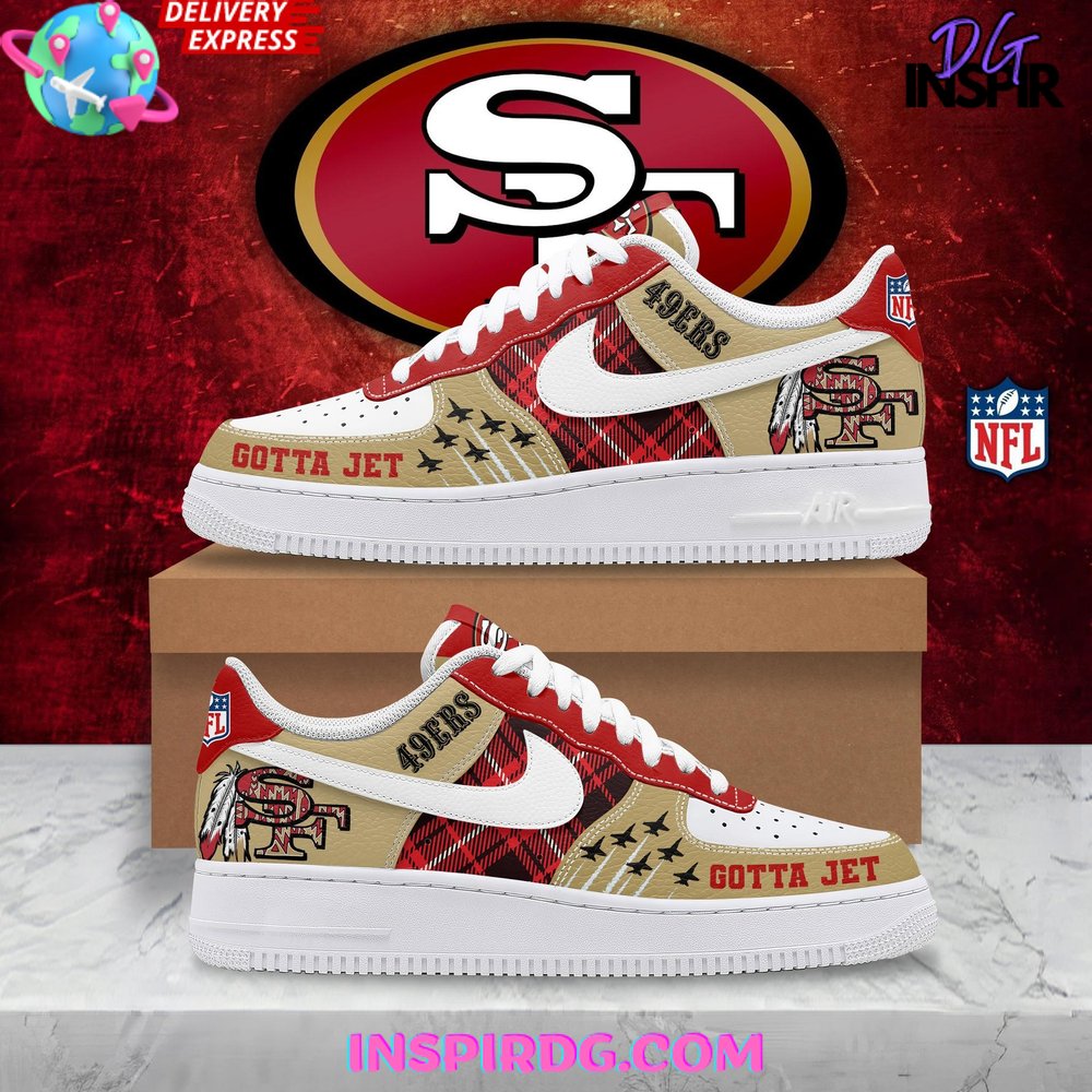 Ideafootwear San Francisco 49ers Air Low-Top Sneakers Shoes For Men And Women 11