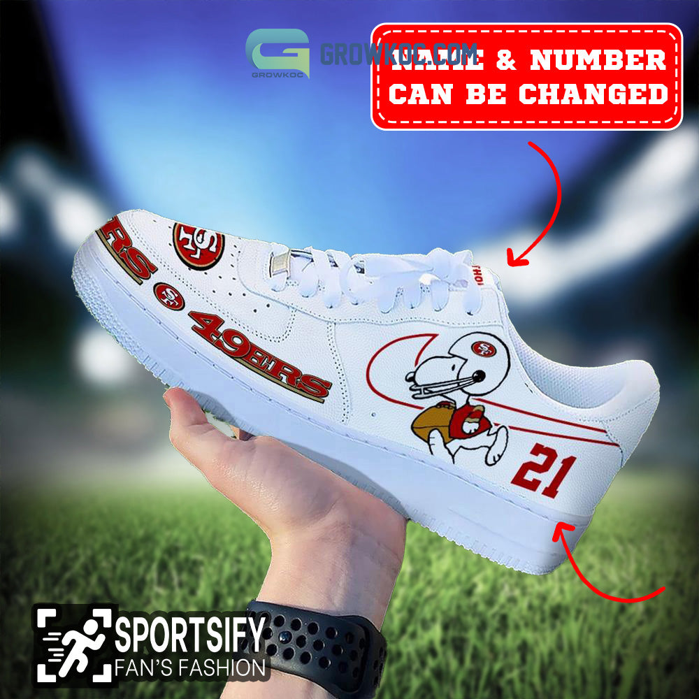 Ideafootwear San Francisco 49ers Air Low-Top Sneakers Shoes For Men And Women 1