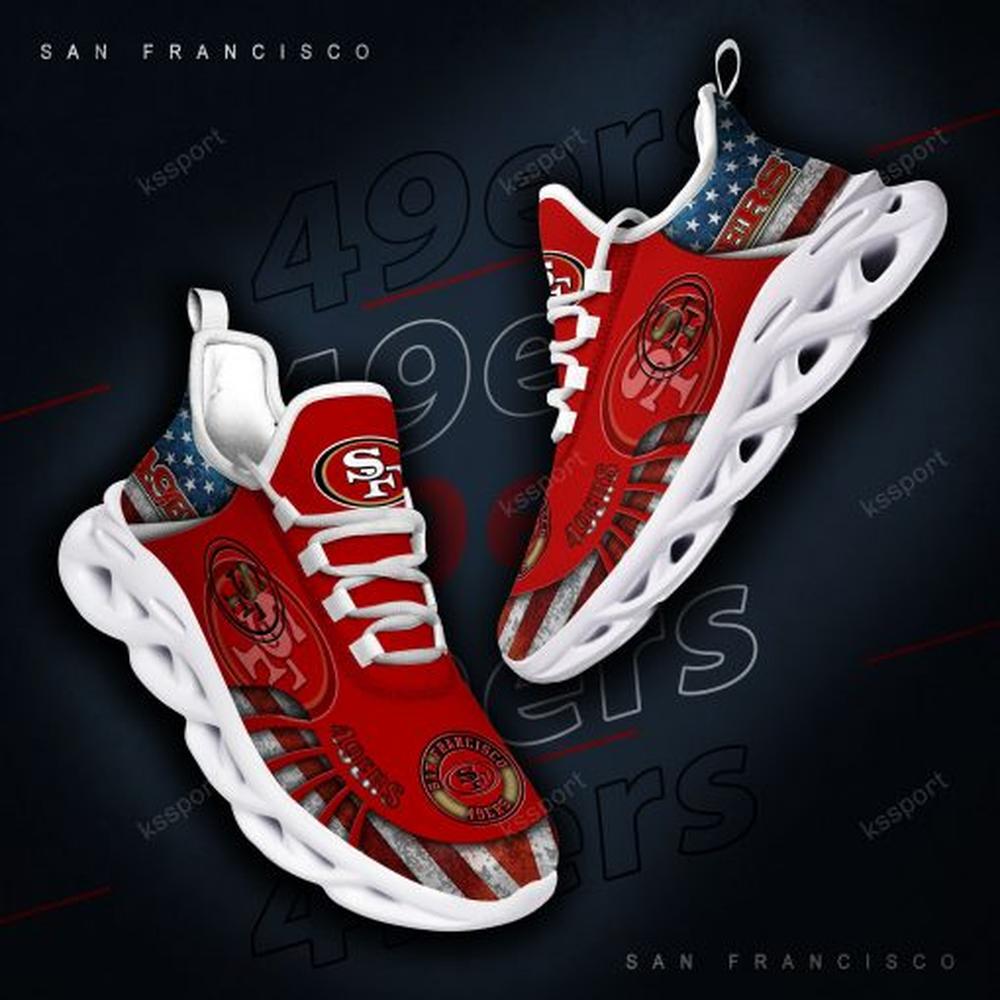 Ideafootwear San Francisco 49ers Max Soul Shoes Sneakers For Men And Women 90