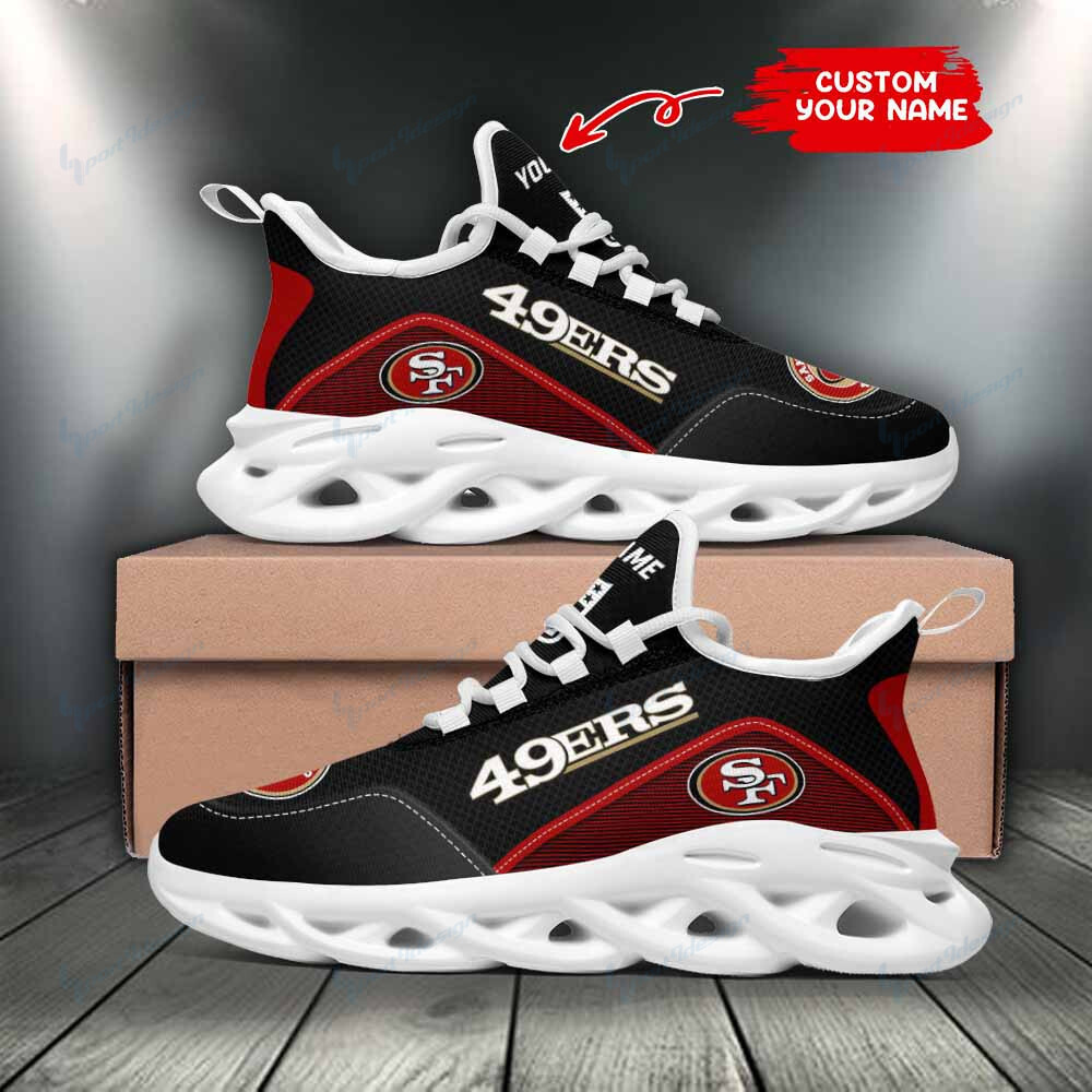 Ideafootwear San Francisco 49ers Max Soul Shoes Sneakers For Men And Women 11