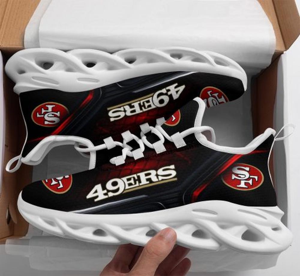 Ideafootwear San Francisco 49ers Max Soul Shoes Sneakers For Men And Women 72