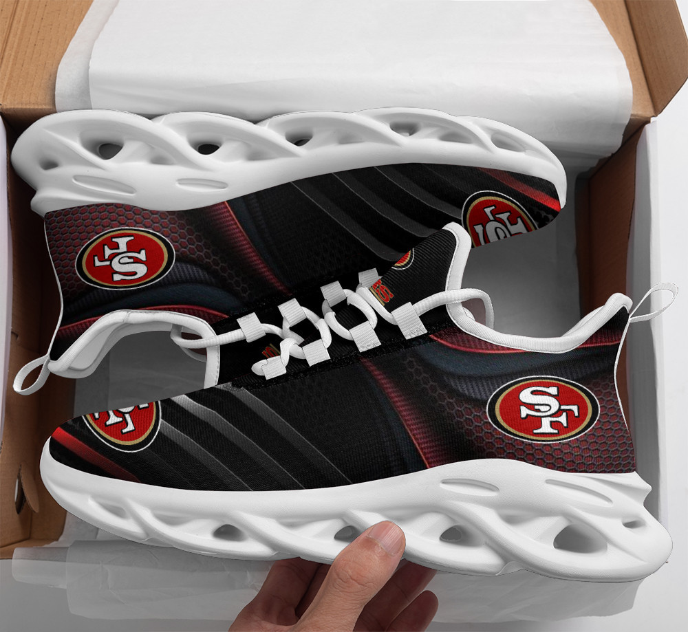 Ideafootwear San Francisco 49ers Max Soul Shoes Sneakers For Men And Women 151