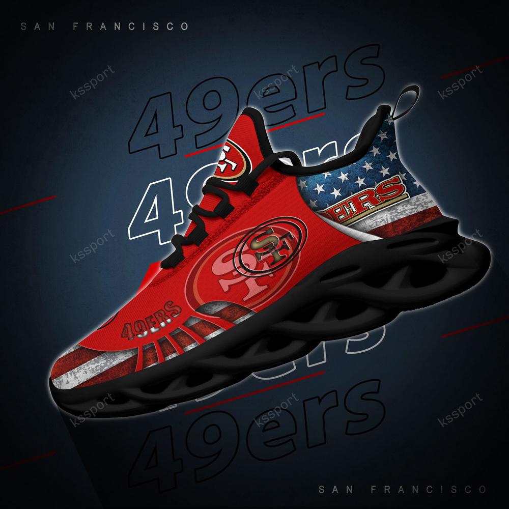 Ideafootwear San Francisco 49ers Max Soul Shoes Sneakers For Men And Women 90