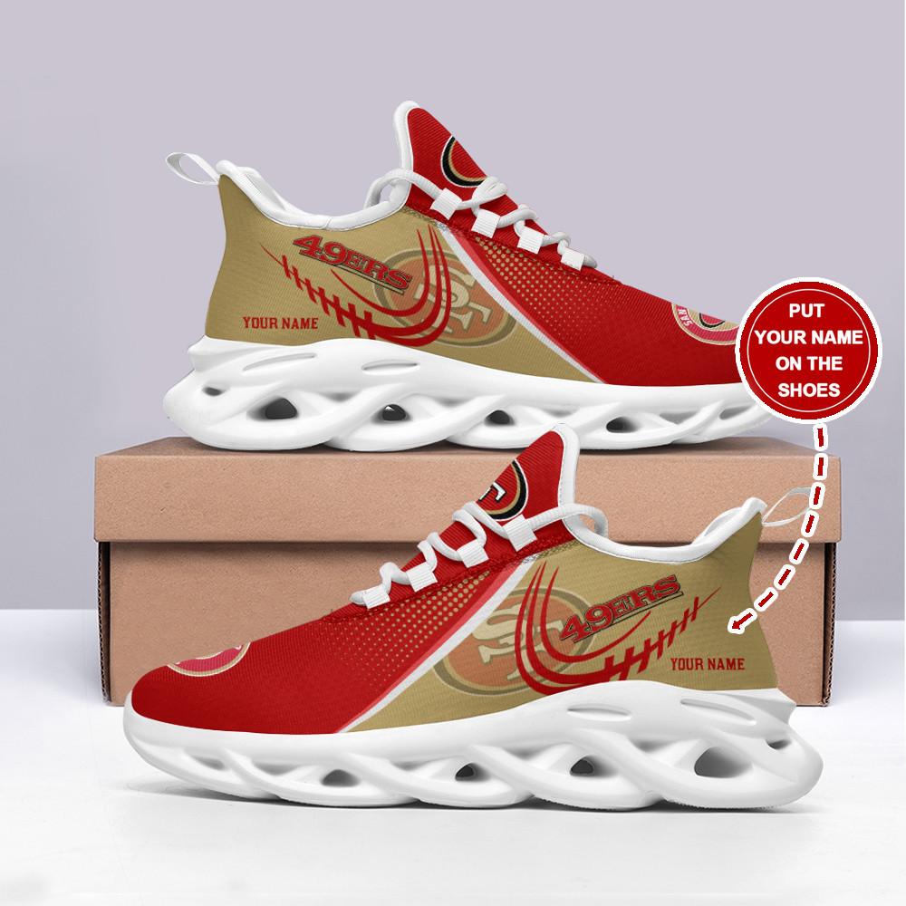 Ideafootwear San Francisco 49ers Max Soul Shoes Sneakers For Men And Women 24