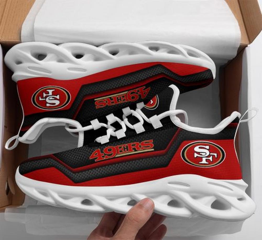 Ideafootwear San Francisco 49ers Max Soul Shoes Sneakers For Men And Women 95