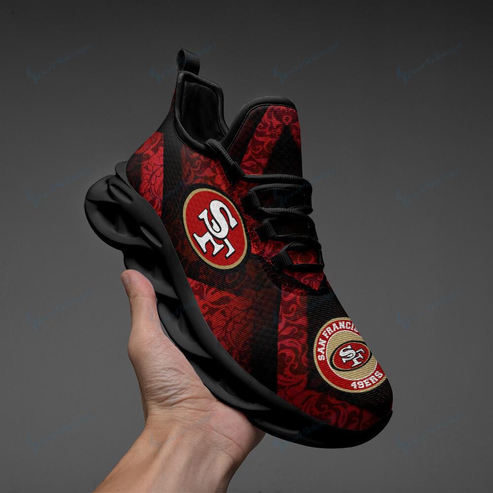 Ideafootwear San Francisco 49ers Max Soul Shoes Sneakers For Men And Women 80