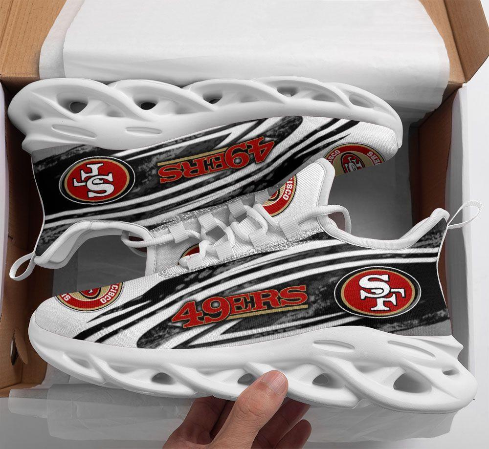 Ideafootwear San Francisco 49ers Max Soul Shoes Sneakers For Men And Women 38