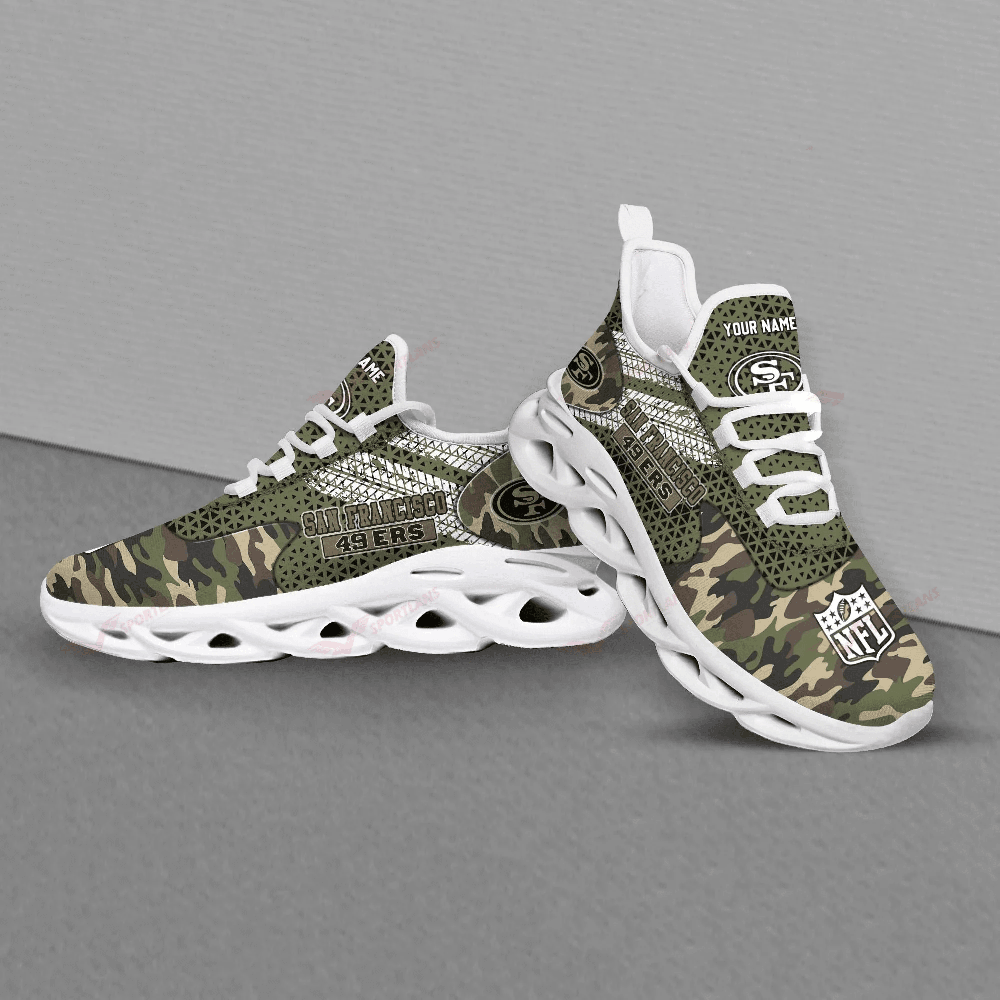 Ideafootwear San Francisco 49ers Max Soul Shoes Sneakers For Men And Women 115