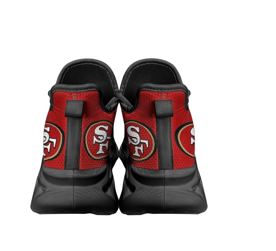 Ideafootwear San Francisco 49ers Max Soul Shoes Sneakers For Men And Women 101
