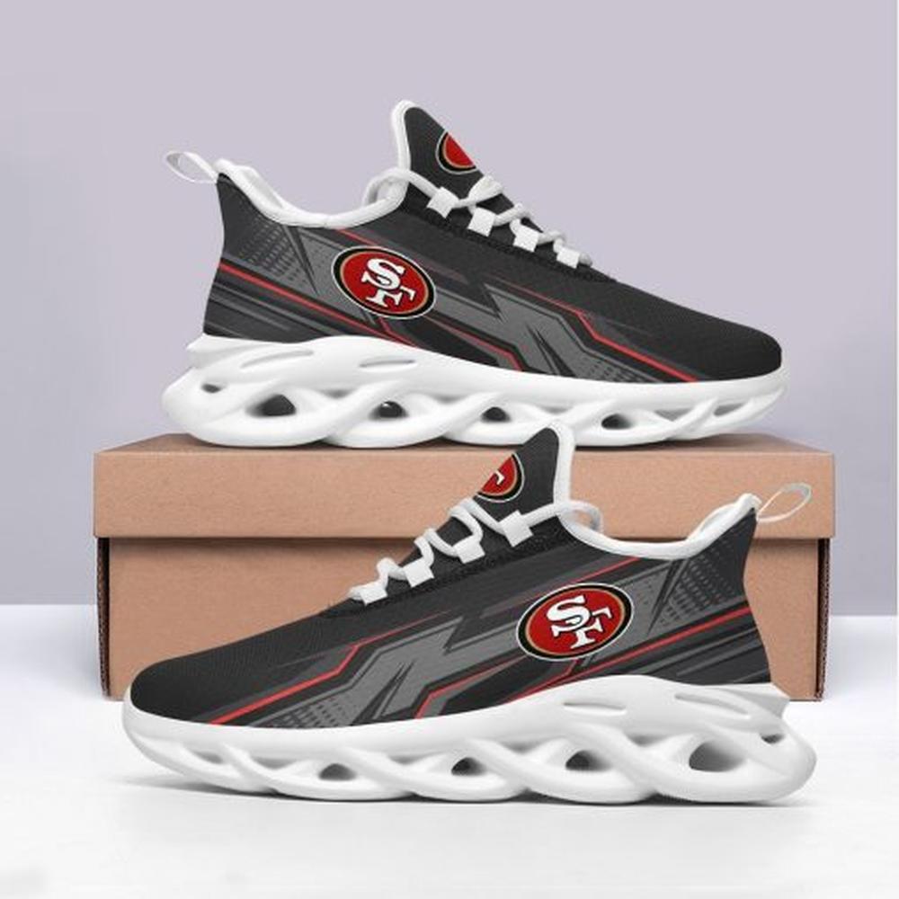 Ideafootwear San Francisco 49ers Max Soul Shoes Sneakers For Men And Women 41