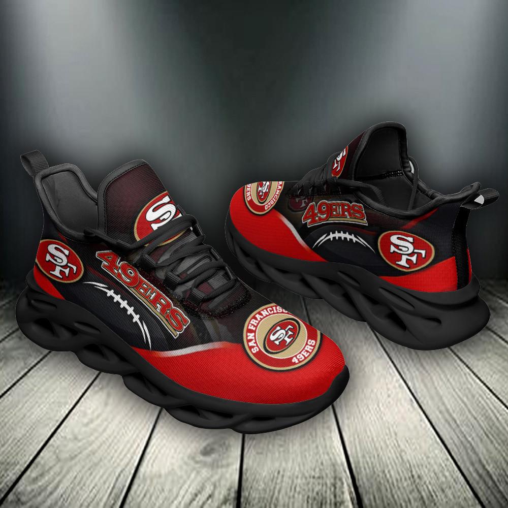 Ideafootwear San Francisco 49ers Max Soul Shoes Sneakers For Men And Women 70