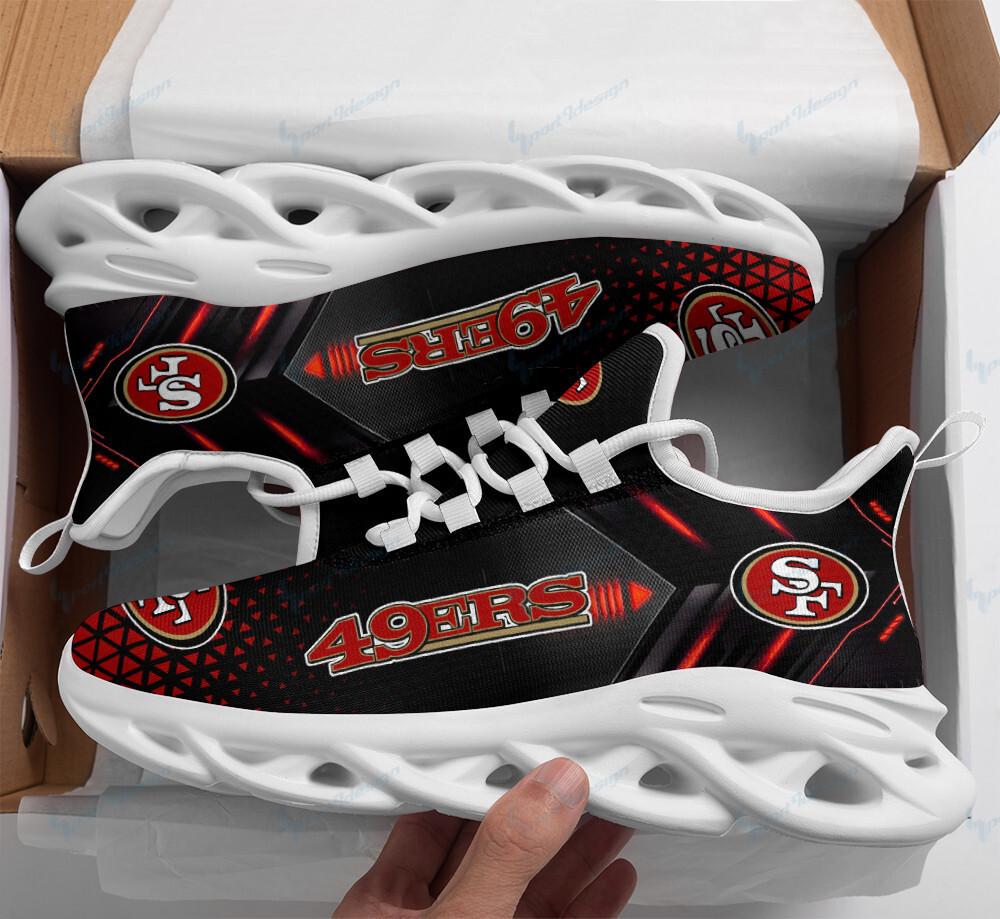 Ideafootwear San Francisco 49ers Max Soul Shoes Sneakers For Men And Women 1