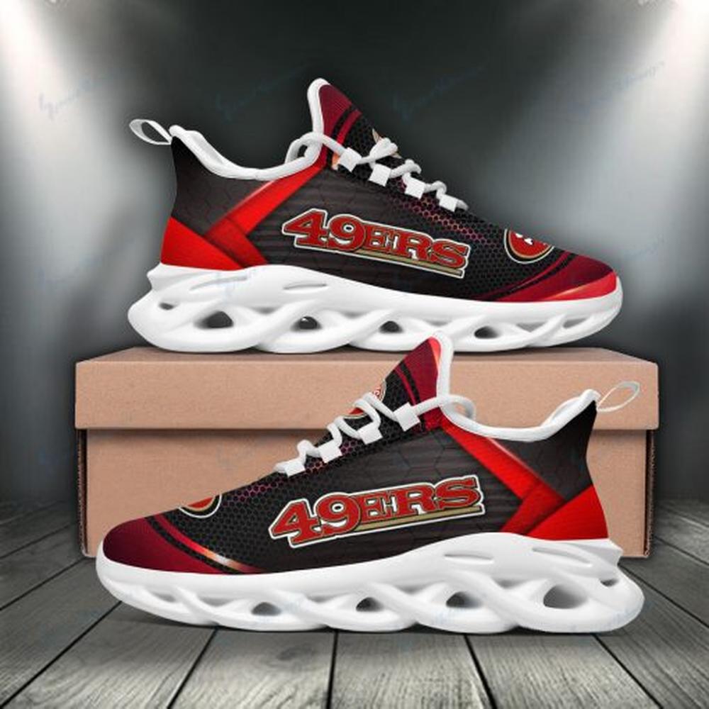 Ideafootwear San Francisco 49ers Max Soul Shoes Sneakers For Men And Women 67