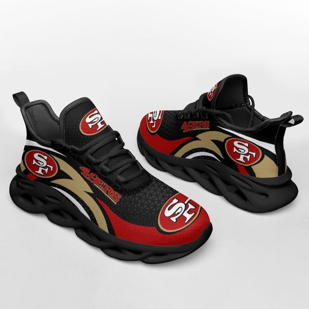 Ideafootwear San Francisco 49ers Max Soul Shoes Sneakers For Men And Women 26