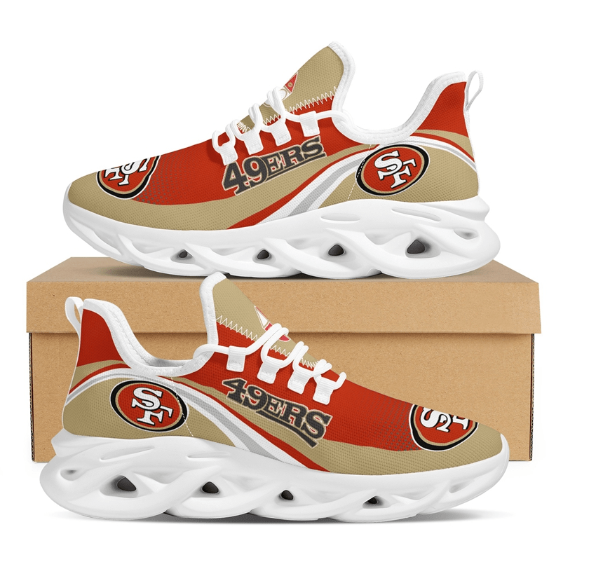 Ideafootwear San Francisco 49ers Max Soul Shoes Sneakers For Men And Women 103
