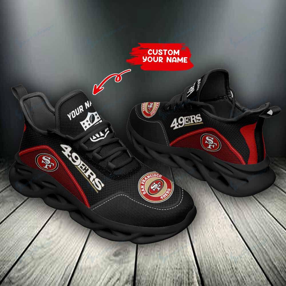 Ideafootwear San Francisco 49ers Max Soul Shoes Sneakers For Men And Women 11