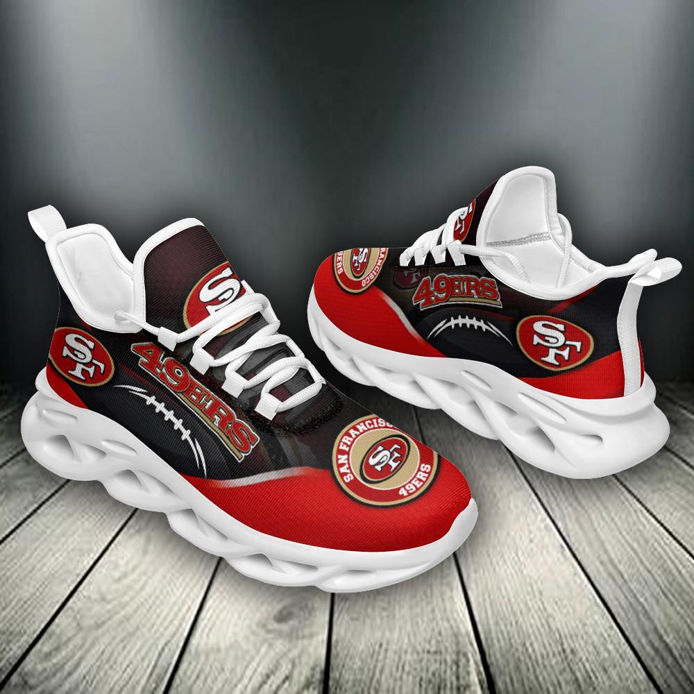 Ideafootwear San Francisco 49ers Max Soul Shoes Sneakers For Men And Women 70