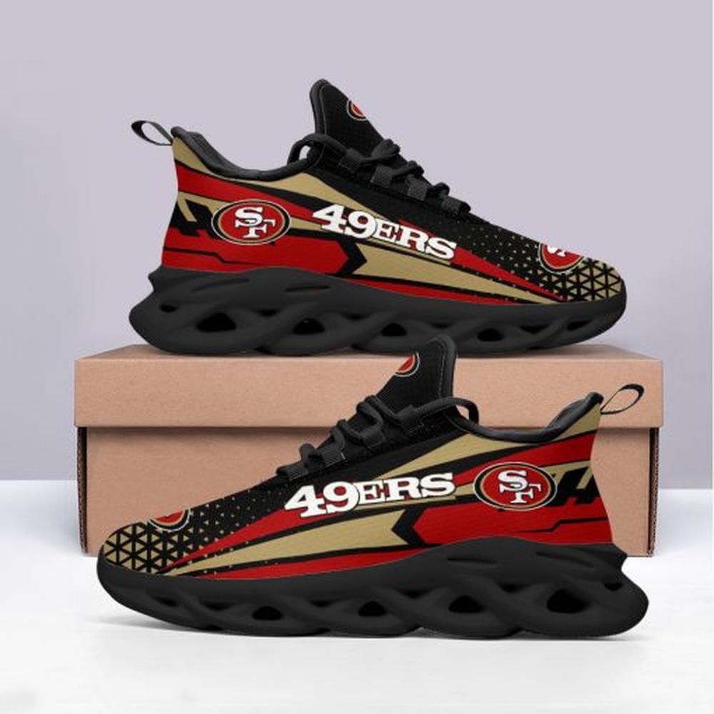 Ideafootwear San Francisco 49ers Max Soul Shoes Sneakers For Men And Women 50