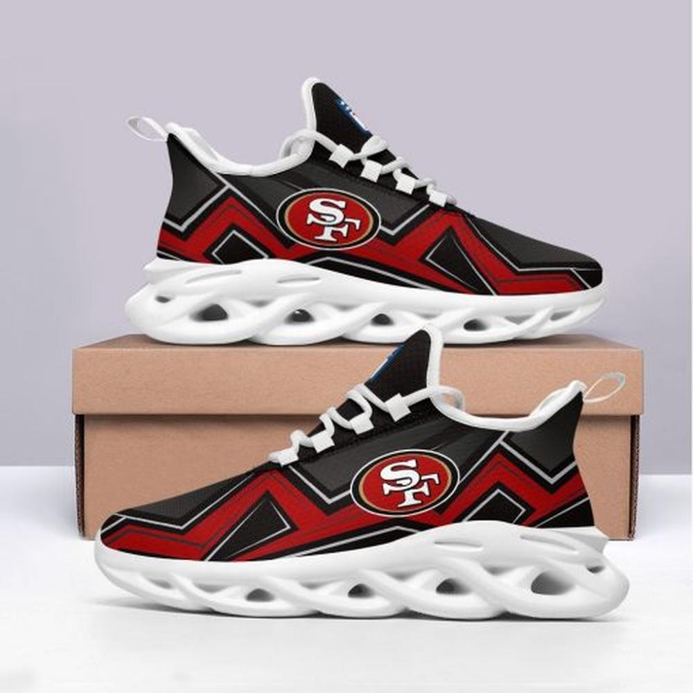 Ideafootwear San Francisco 49ers Max Soul Shoes Sneakers For Men And Women 42