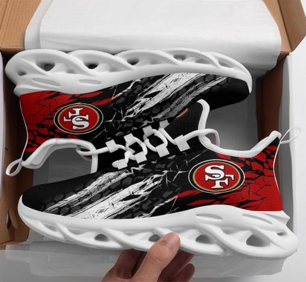 Ideafootwear San Francisco 49ers Max Soul Shoes Sneakers For Men And Women 84