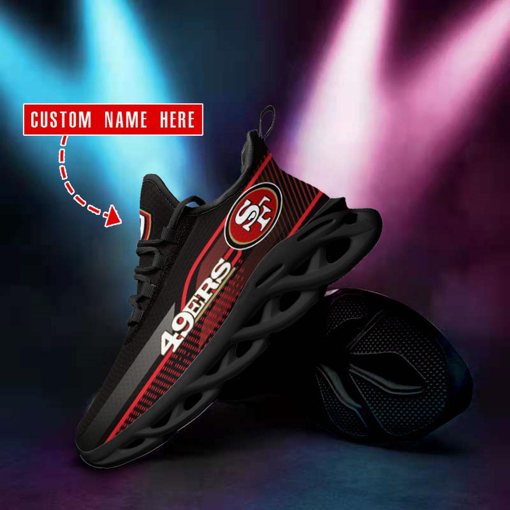 Ideafootwear San Francisco 49ers Max Soul Shoes Sneakers For Men And Women 7