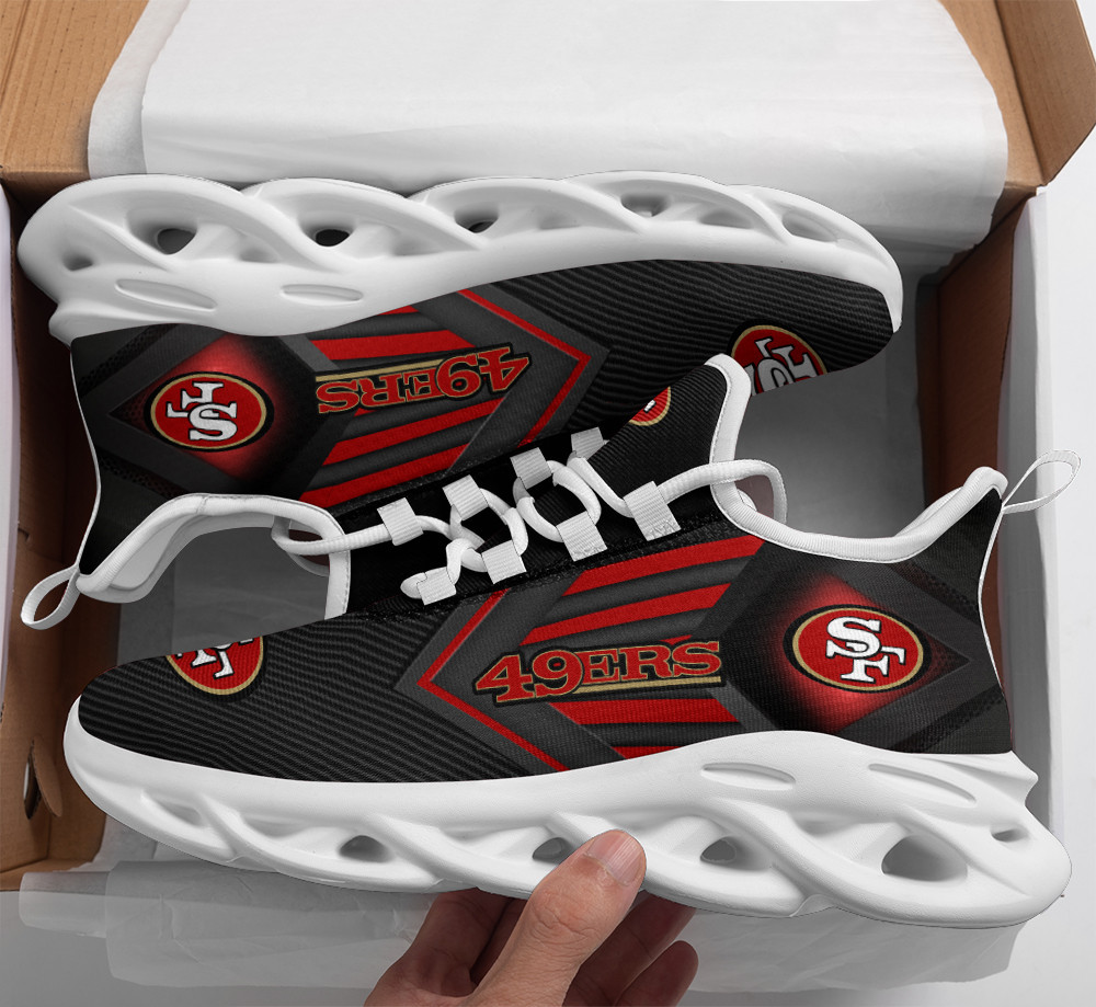 Ideafootwear San Francisco 49ers Max Soul Shoes Sneakers For Men And Women 133