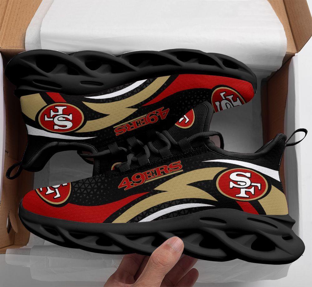 Ideafootwear San Francisco 49ers Max Soul Shoes Sneakers For Men And Women 26