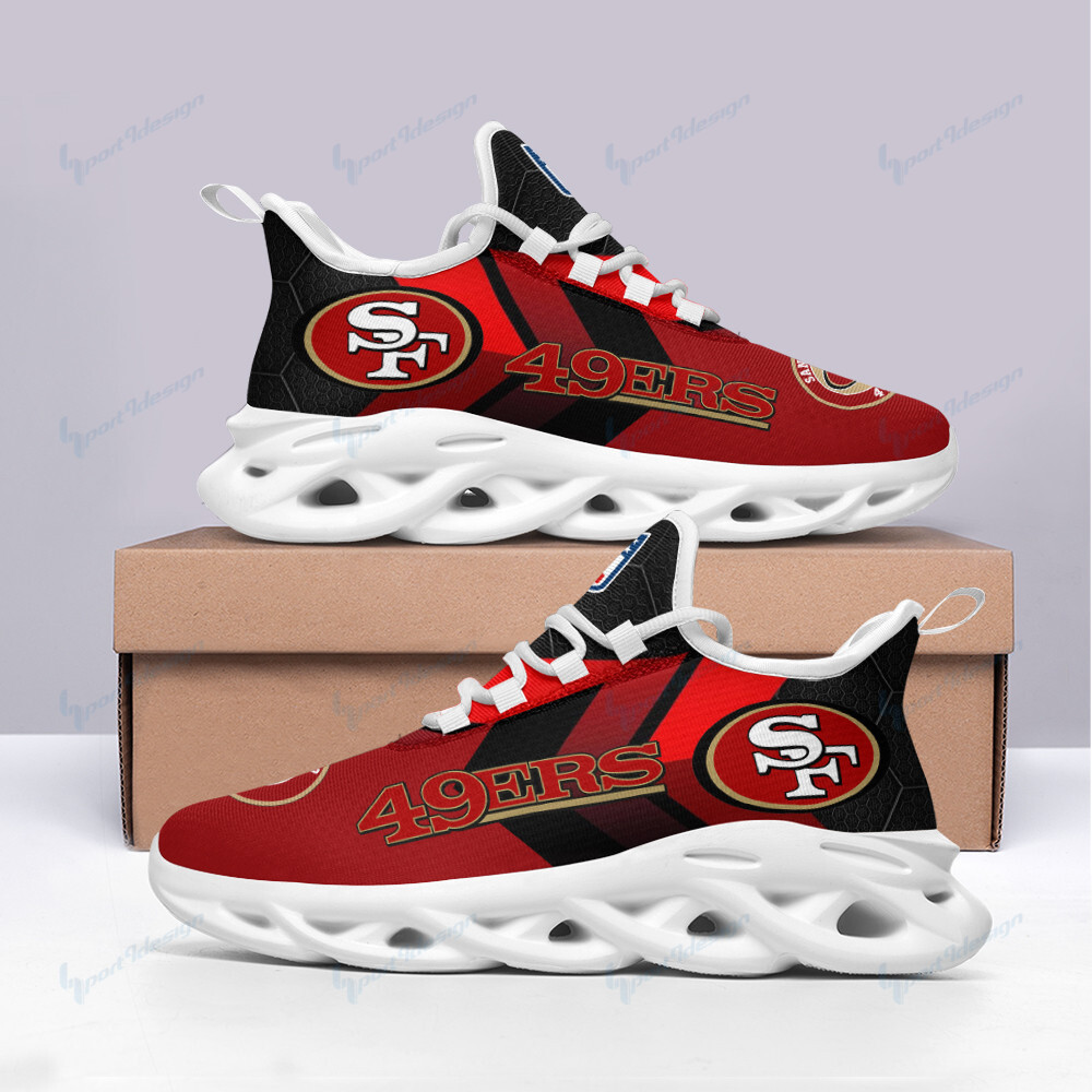 Ideafootwear San Francisco 49ers Max Soul Shoes Sneakers For Men And Women 159
