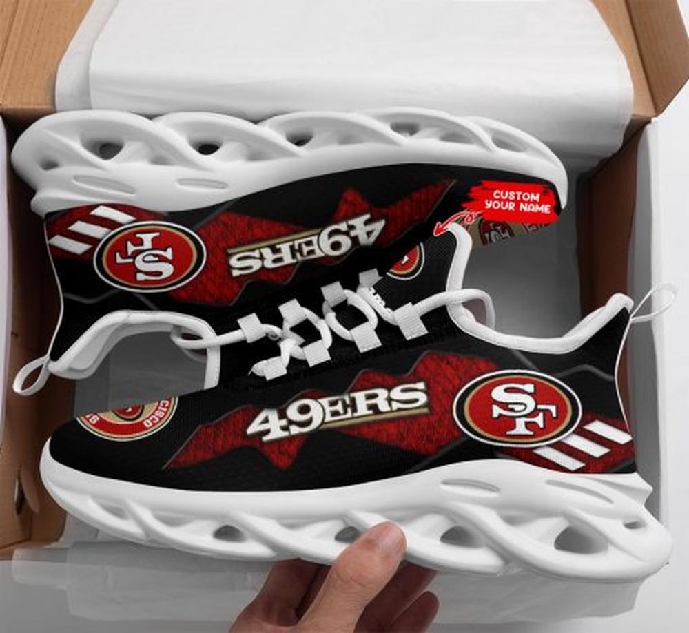 Ideafootwear San Francisco 49ers Max Soul Shoes Sneakers For Men And Women 13