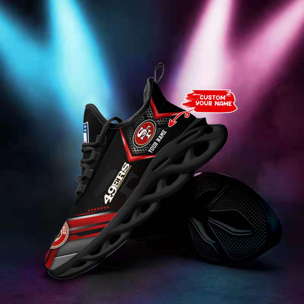 Ideafootwear San Francisco 49ers Max Soul Shoes Sneakers For Men And Women 25