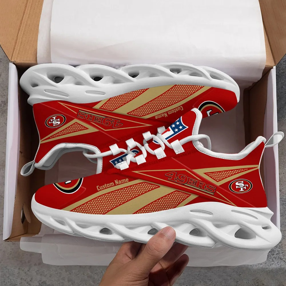 Ideafootwear San Francisco 49ers Max Soul Shoes Sneakers For Men And Women 17