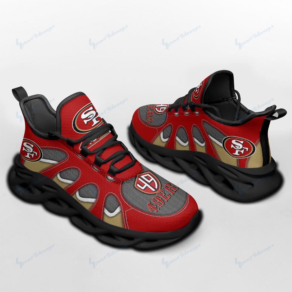 Ideafootwear San Francisco 49ers Max Soul Shoes Sneakers For Men And Women 96