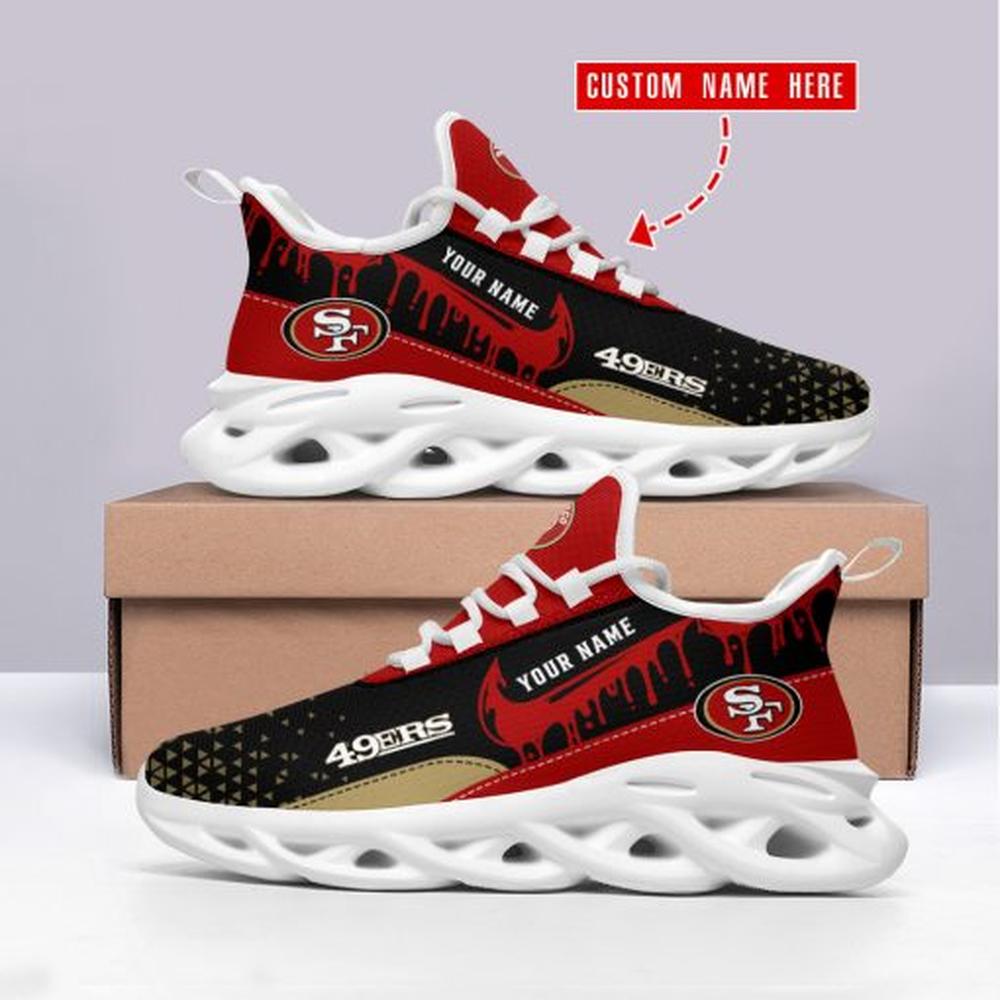 Ideafootwear San Francisco 49ers Max Soul Shoes Sneakers For Men And Women 21