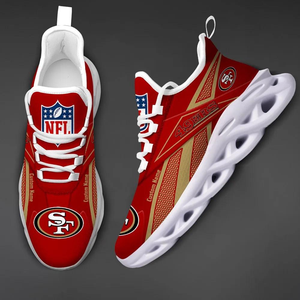Ideafootwear San Francisco 49ers Max Soul Shoes Sneakers For Men And Women 17
