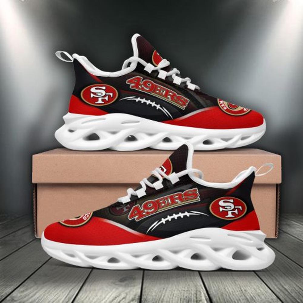 Ideafootwear San Francisco 49ers Max Soul Shoes Sneakers For Men And Women 70