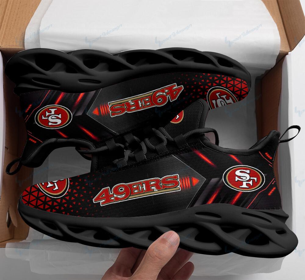 Ideafootwear San Francisco 49ers Max Soul Shoes Sneakers For Men And Women 1