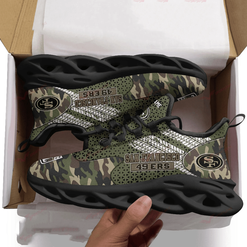 Ideafootwear San Francisco 49ers Max Soul Shoes Sneakers For Men And Women 115