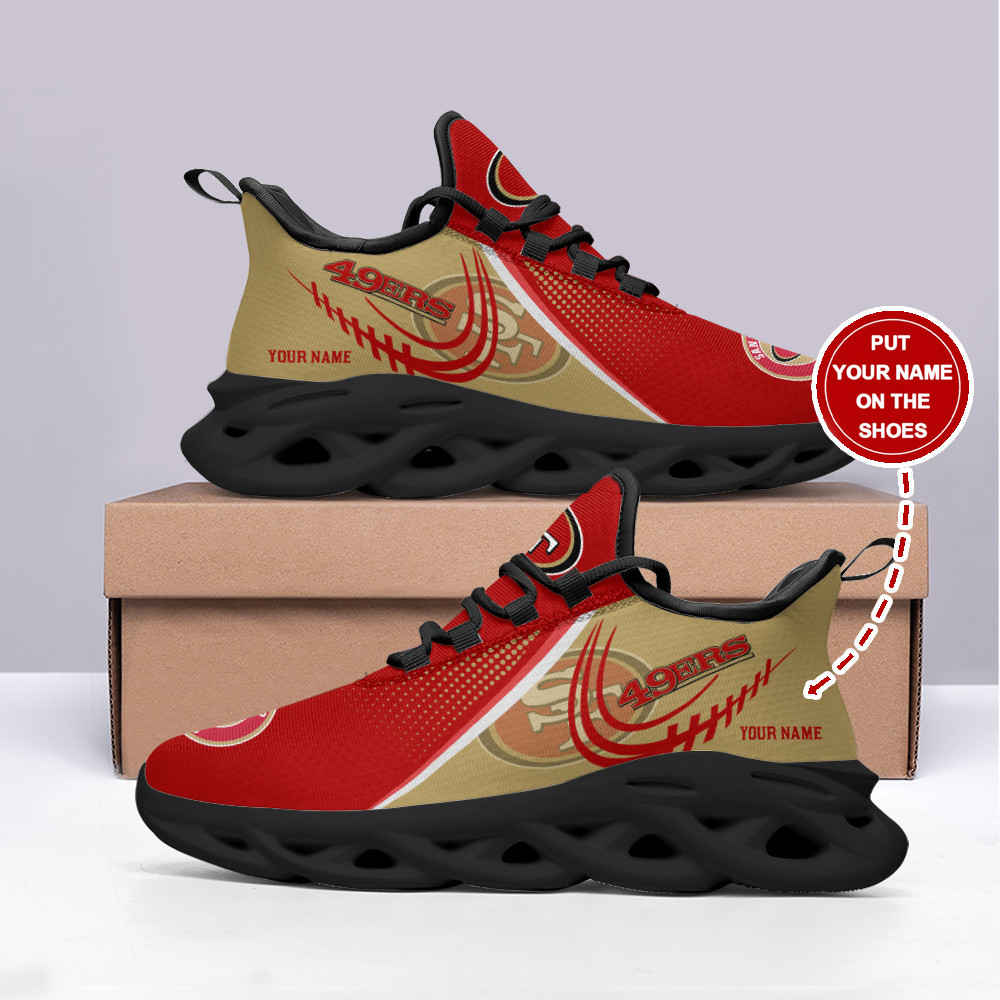 Ideafootwear San Francisco 49ers Max Soul Shoes Sneakers For Men And Women 24