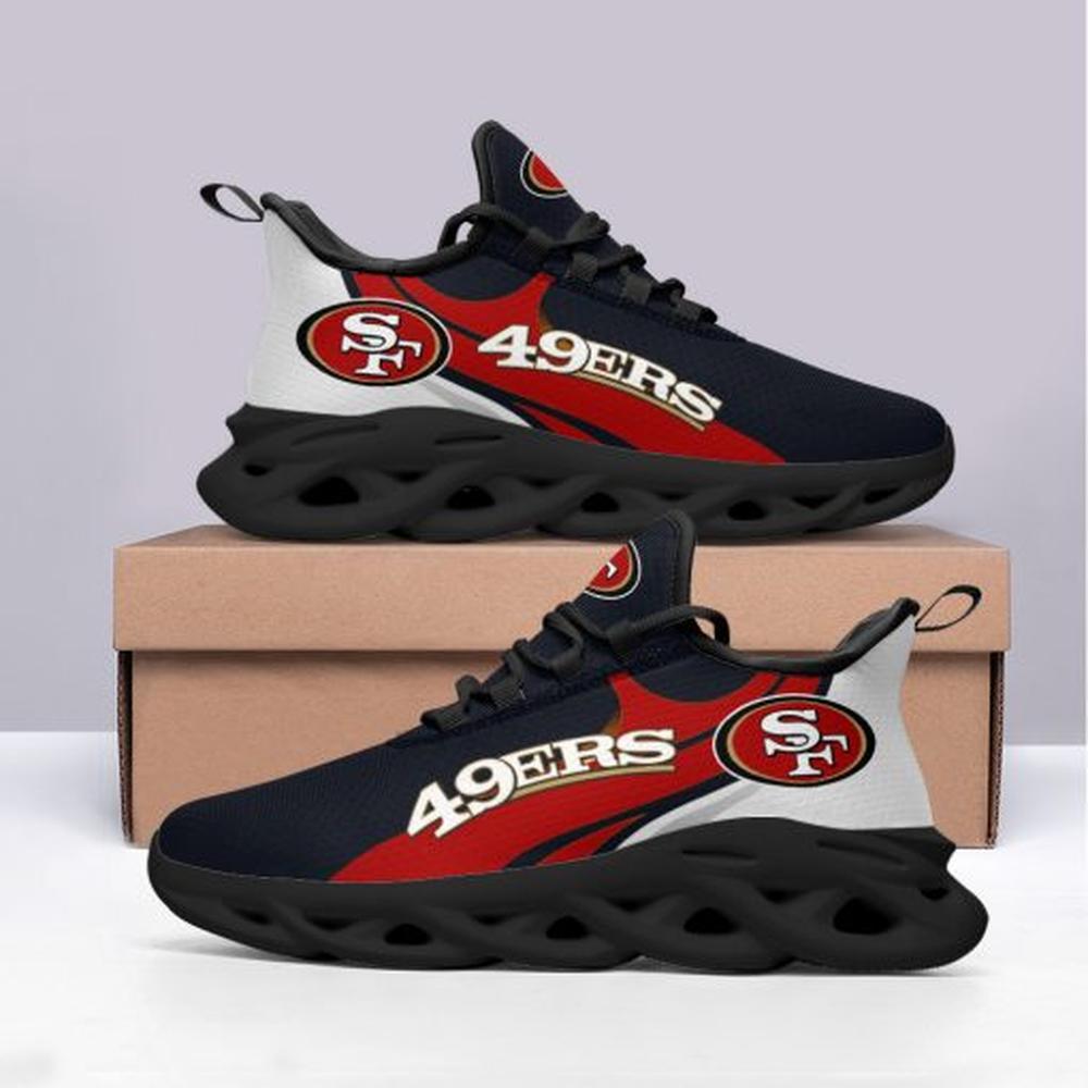 Ideafootwear San Francisco 49ers Max Soul Shoes Sneakers For Men And Women 52