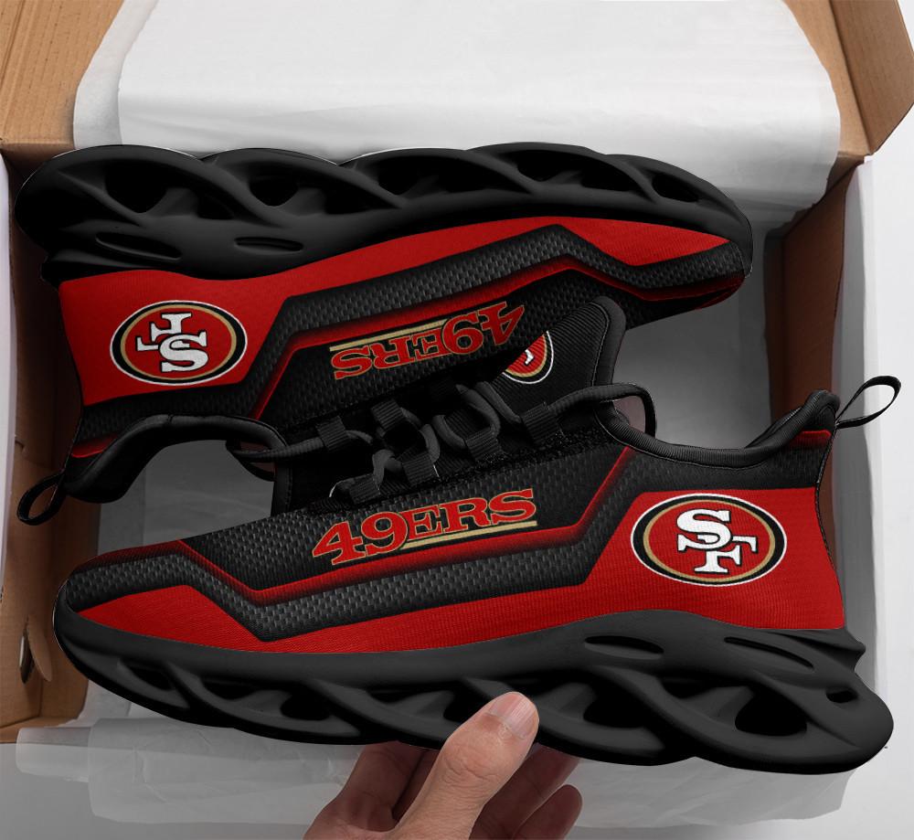 Ideafootwear San Francisco 49ers Max Soul Shoes Sneakers For Men And Women 95