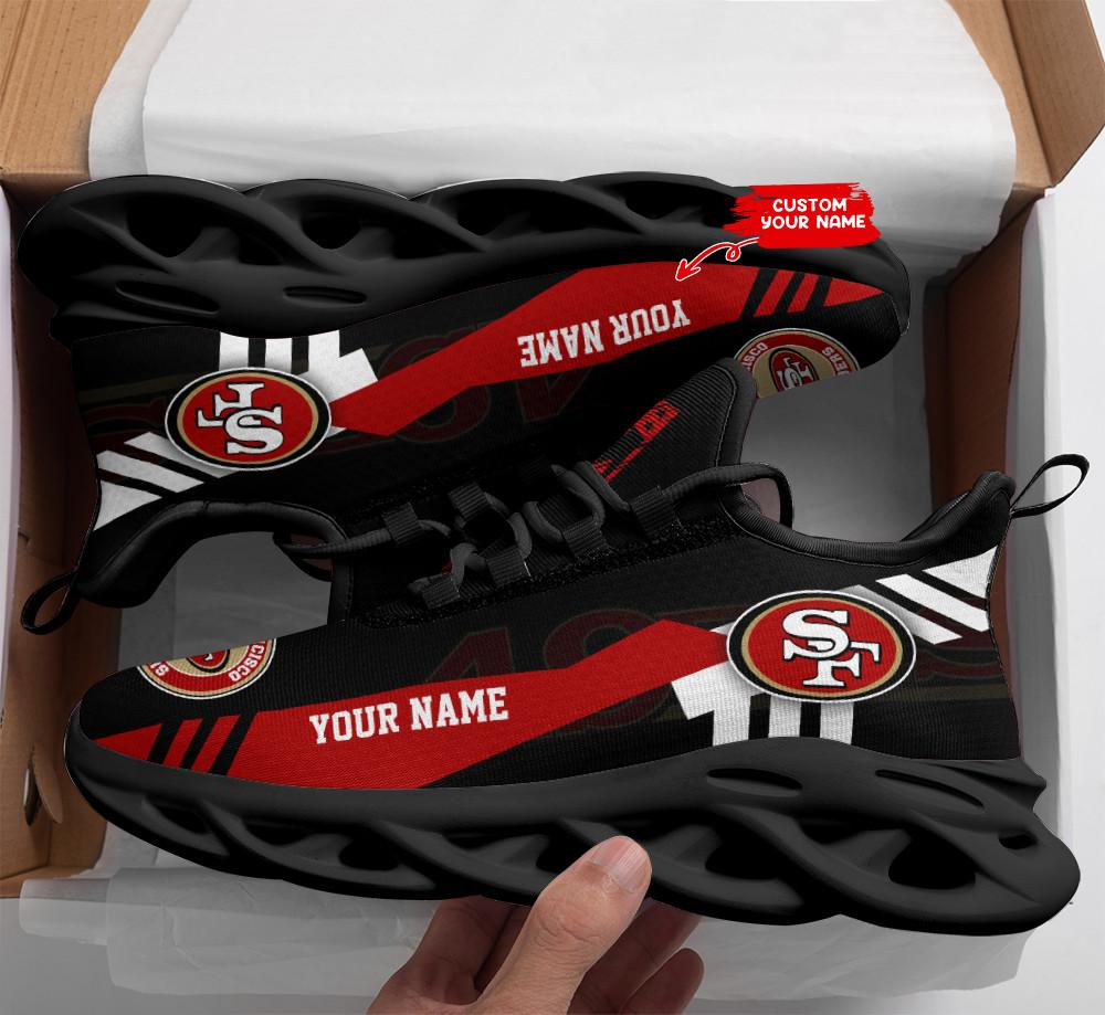 Ideafootwear San Francisco 49ers Max Soul Shoes Sneakers For Men And Women 20