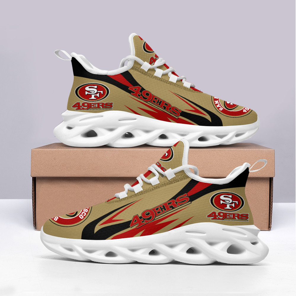 Ideafootwear San Francisco 49ers Max Soul Shoes Sneakers For Men And Women 74