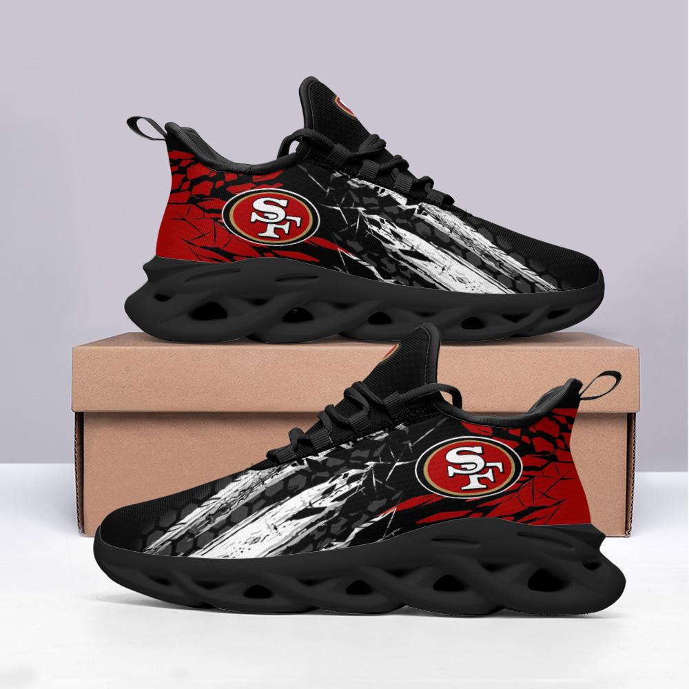 Ideafootwear San Francisco 49ers Max Soul Shoes Sneakers For Men And Women 84