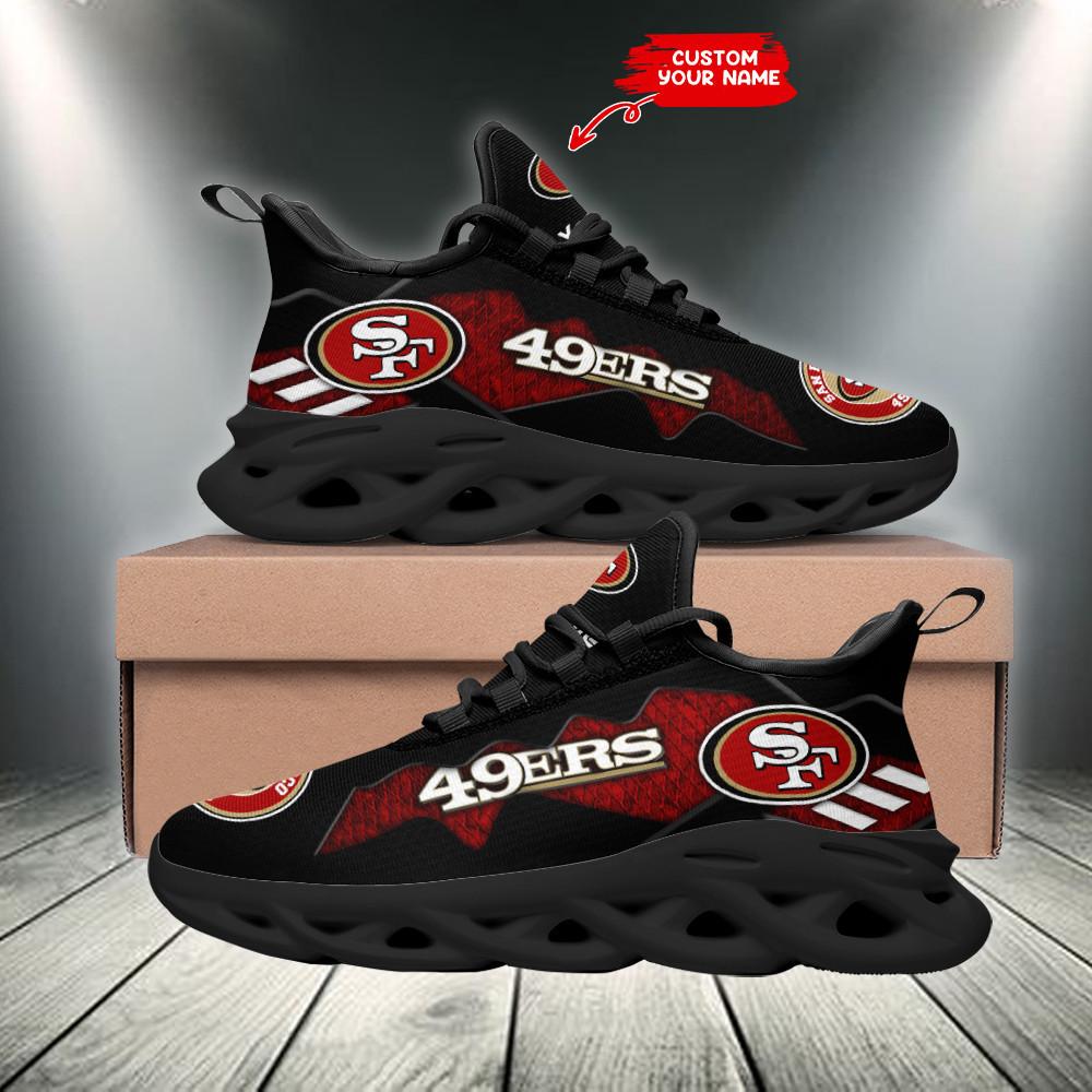Ideafootwear San Francisco 49ers Max Soul Shoes Sneakers For Men And Women 13