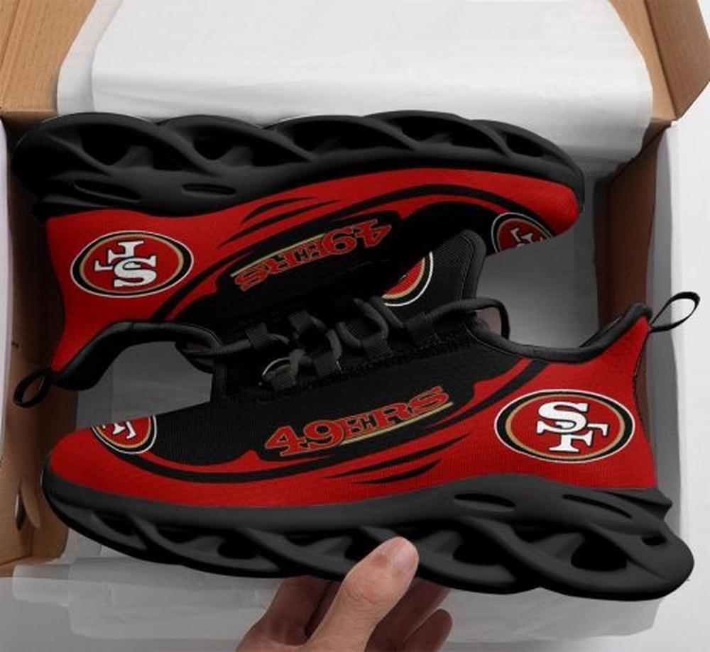 Ideafootwear San Francisco 49ers Max Soul Shoes Sneakers For Men And Women 152